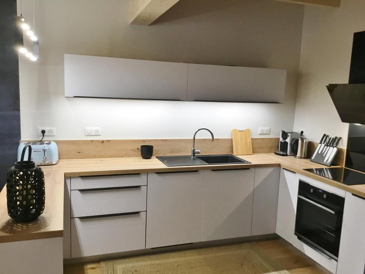 L'Hivernet, Grand Triplex Neuf Au Coeur D'Embrun Acces Facile Luaran gambar